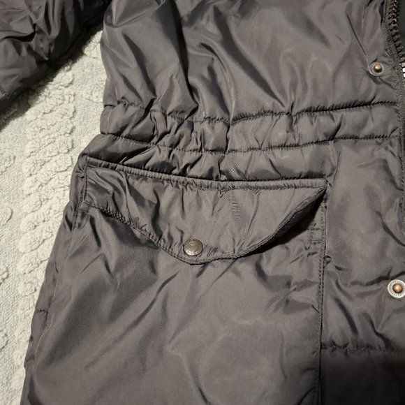 COLE HAAN SIGNATURE MEN'S Medium BLACK PUFFER JACKET COAT WITH REMOVABLE HOOD - Picture 12 of 14